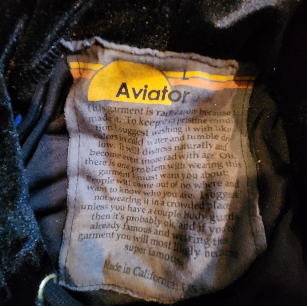 Aviator Nation Velvet Hooded Sweatshirt - Picture 5 of 6